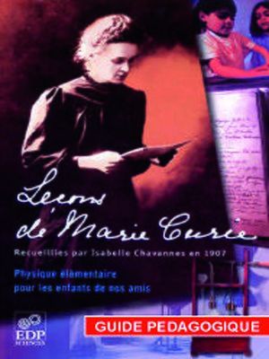 cover image of Leçons de Marie Curie--Guide pédagogique